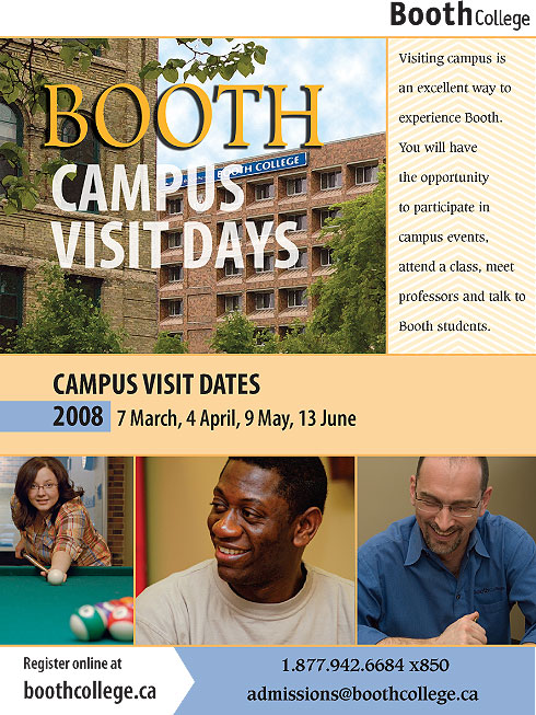 Booth College Visit Days